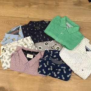 Men’s short sleeve button up bundle